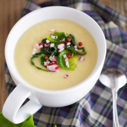 Roasted Parsnip and Apple Soup