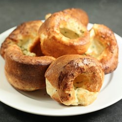 Chive and Black Pepper Popovers
