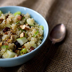 Quinoa, Apple and Almond Salad