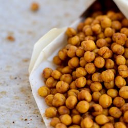 Honey Soy Roasted Chickpeas
