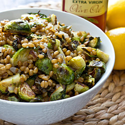 Wheat Berries & Brussels Sprouts