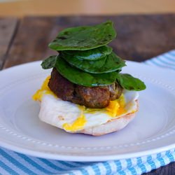 English Breakfast Burger