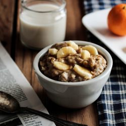 Peanut Butter Banana Oatmeal