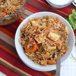Slow Cooker Vegetable Biryani