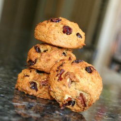 Sweet Potato Cranberry Nut Cookies