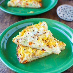 Vegetable Fried Rice Frittata