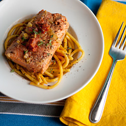 Bucatini in Tomato Cream