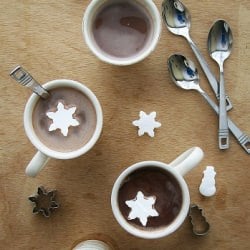 Homemade Marshmallow Snowflakes