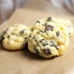 Chocolate Chip Gooey Butter Cookies