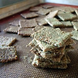 Pumpkin Seed Zucchini Cracker