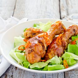 Chicken Drumsticks and Beer