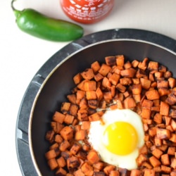 Sweet Potato Breakfast Skillet Hash