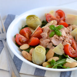 Tuna, Artichoke and Cherry Tomato