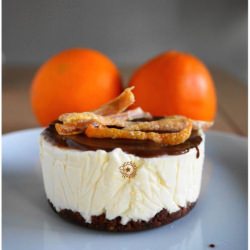 Orange & Chocolate Mini Cheescake