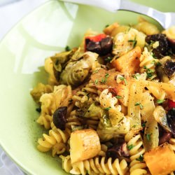 Fusilli w/ Roasted Root Veggies