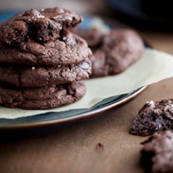 Double Dark Chocolate Cookies