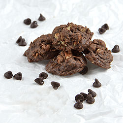 Chocolate Fudge Candy Cookies
