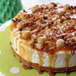 White Choc Macadamia Cheesecake