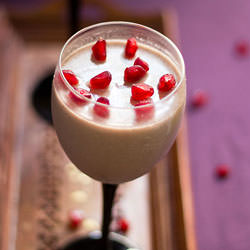 Pomegranate Vanilla Mousse