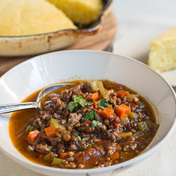 Beef and Lentil Chili