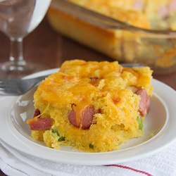Corn Dog Casserole