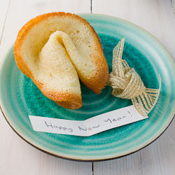 Homemade Fortune Cookies