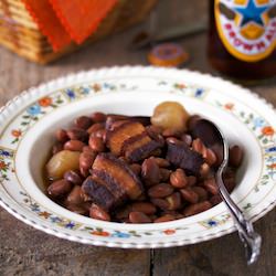 Baked Beans with Pork Belly