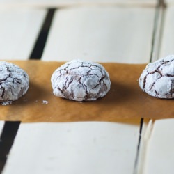 Chocolate Crinkle Cookies