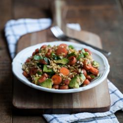 Carrot and Kamut Salad
