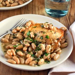 Chicken with Cannellini Beans