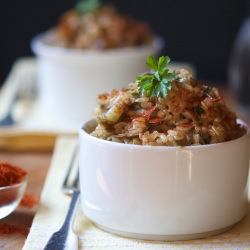 Brown Rice Risotto With Berbere