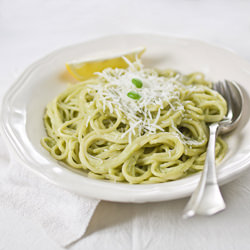 Creamy Avocado Spaghetti