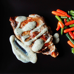 Chicken In Mustard-Cream Sauce