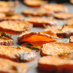 Roasted Sweet Potato Chips
