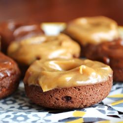 Mini Chocolate Doughnuts