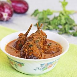 Stuffed Eggplant Curry