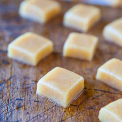 Seven Minute Microwave Caramels