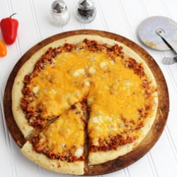 Sloppy Joe Pizza