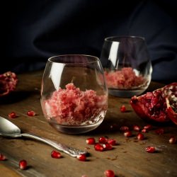 Pomegranate Granita