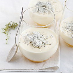 Mascarpone Mousse and Lemon Curd