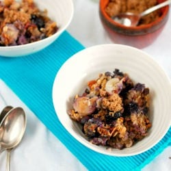Baked Blueberry & Banana Oatmeal