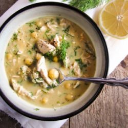 Avgolemono with Chicken