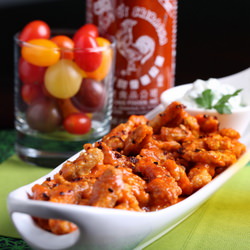 Sriracha-Habanero Buffalo Wings