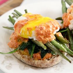Vegetable Eggs Benedict