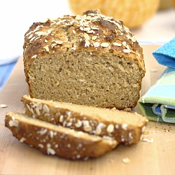 Honey Oat Quick Bread