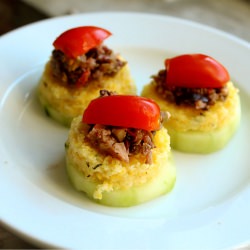 Fennel Tapenade & Polenta Bites