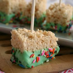 Krispie Treat Pops