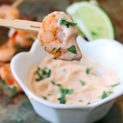 Roasted Shrimp w/ Chipotle Aioli