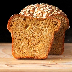 Pumpkin Wheat Bread Loaf