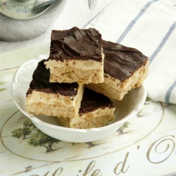 PB Nougat Cookie Bar